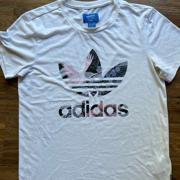 Adidas Asian Arena Kimono Track Tee + Leggings Set Crane Rare HTF XS Rita Ora - Picture 6 of 12